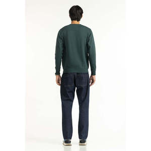 Sweat-shirt à col zippé 1/4 coupe droite XXS, couleur unie, délavé à l'acide, technique brodée, crocheté personnalisé, sérigraphié MN-SWS-WS25-018 - Product Image 3