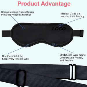 Antifaz para Dormir Personalizado con Bloqueo de Luz, Compresa de Gel Frío/Calor, Relajación y Comodidad, Antifaz de Seda - Product Image 2