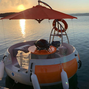 Waterpark Fiesta para adultos Entretenimiento BBQ Boat Electric Leisure BBQ Donut Boat Grill Boat - Product Image 4