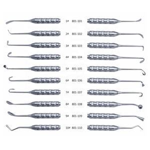 Grattoir et récolteur d'os, outil de greffe pour chirurgie implantaire, instrument chirurgical dentaire en acier inoxydable allemand - Product Image 2