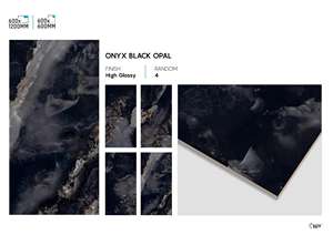 กระเบื้องปูพื้นพอร์ซเลนผิวมันเงา 600x600 มม. ผิวขัดเงา สำหรับปูพื้นภายในระดับพรีเมียม - Product Image 5