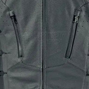 สไตล์ที่กําหนดเองบุรุษหนังเสื้อกั๊ก Biker คุณภาพสูงหนังมอเตอร์ Biker สไตล์เสื้อกั๊กสําหรับบุรุษในราคาถูก - Product Image 5