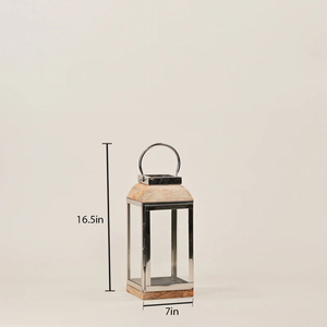 Farol de Metal Más Vendido para Decoración del Hogar, Crea una Iluminación Ambiental Cálida para Sala de Estar, Balcón y Espacios Exteriores Nocturnos - Product Image 4