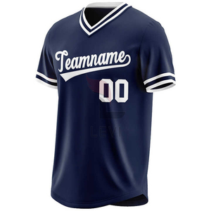 Venta al por mayor personalizado béisbol Fan Jersey de gama alta a rayas ropa de béisbol camisa transpirable - Product Image 3