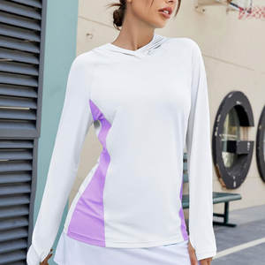 100% Polyester Custom Women Sweater <b>Thumb</b> <b>Hole</b> <b>Hoodies</b> Long Sleeve TShirts Hoody - Product Image 4