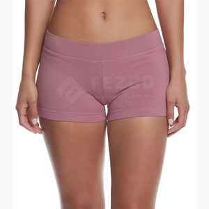 Women's Ribbed Breathable Yoga Shorts with <b>Drawstring</b> Waist High Stretch Active Padded Design for Enhanced Comfort - Product Image 1