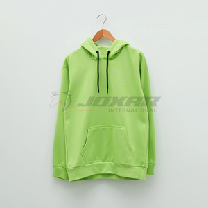 OEM personalizado 100% algodón térmico pulóver Unisex peso pesado 330g Invierno Polar sudaderas con capucha bordado liso teñido para hombres - Product Image 4