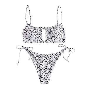 Bikinis para Mujer, Traje de Baño, Conjunto de Tanga Push-Up, Traje de Baño de Cintura Alta, Conjunto de Brasier y Bragas, Ropa Interior, Ropa de Playa - Product Image 2