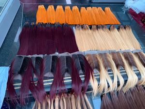 Offre spéciale Vendeur suisse de perruques frontales en dentelle à fermeture HD mince Vente en gros transparente Vendeurs de perruques en cheveux bruts vietnamiens humains - Product Image 3