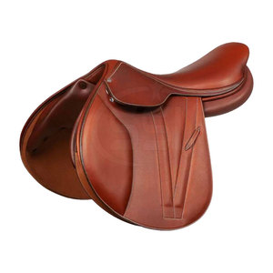 Silla de Montar Inglesa Ligera de Cuero para Práctica Diaria de Doma Clásica, con Costuras Duraderas y Diseño de Ajuste Seguro - Product Image 2