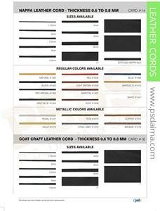 Cuero trenzado plano doblado NAPA | Fabricante de calidad | Gran solidez al frotamiento, solidez a la luz y solidez a la transpiración PSD - Product Image 6