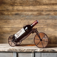 Support de rangement en métal noir de style européen, type colonne, pour vélos et bouteilles de vin, présentoir décoratif pour la maison, vente en gros