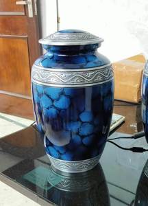 Sea Beach Adult Cremation Urn for Human Ashes Large Male Female Size 220 Cubic Inches Wholesale Burial Funeral Supplies - Product Image 6