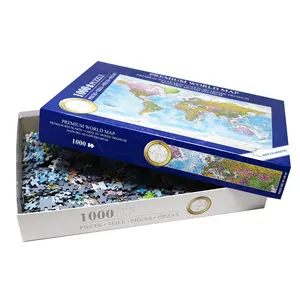 Rompecabezas del Mapa del Mundo de 1000 Piezas, Diseño Personalizado, Juguete Educativo Magnético, MAPAS en MINUTOS de Mini Style - Product Image 6