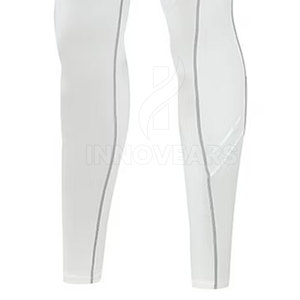 Wholesale Slim Fit Running Pants With Reflective Strip Design <b>Elastic</b> Quick Dry Training Fitness Compression Leggings Men - Product Image 5