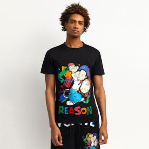 Camiseta deportiva en blanco de verano para hombre con logotipo personalizado, 100% algodón, secado rápido, transpirable, holgado, manga corta - Product Image 5