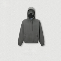 Individuelles Logo Wärmeisolierender Fleece Baumwoll-Polyester-Mix Schwergewichtiger Eingebauter Schlafmasken-Reisehoodie für Flug und Transit