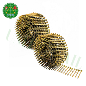 Clavos de bobina lisos/Vástago de tornillo de acero para proyectos al aire libre Acabado de tamaño personalizado y precios competitivos para pistola de aire de Vietnam - Product Image 2