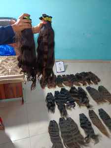 Vendeur indien de gros de haute qualité Remy Hair Double Weft Loose Wave Extensions de cheveux humains bruts non traités de toutes les couleurs - Product Image 6