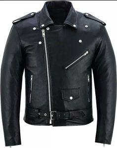 แจ็กเก็ตหนังวัวคุณภาพสูงสำหรับผู้ชายเสื้อโค้ทอบอุ่นแฟชั่นสำหรับฤดูหนาว - Product Image 4