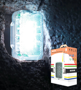 Luce di Sicurezza Ricaricabile MSHA Wisdom Paros 7, Faro Lampeggiante Visibile da 400 Metri, Luce di Segnalazione per Spalla - Product Image 5