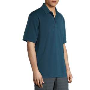 Ropa informal para hombre para Polo, camiseta, prendas de vestir exteriores, botón de moda, peso pesado, transpirable, ajustado, cuello, antiarrugas, liso, Golf - Product Image 3