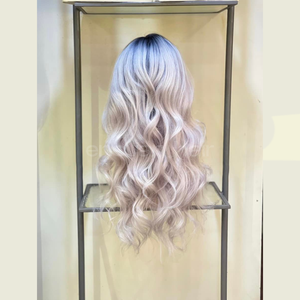 Perruque blonde cheveux humains vietnamiens traitement russe technique slave vierge doux texture soyeuse usine OEM approvisionnement d'exportation - Product Image 4