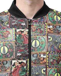 Top Trending Good Quality Comfortable Breathable <b>Canvas</b> Custom Logo And Size Price Bomber <b>Jacket</b> For <b>Men</b> - Product Image 3