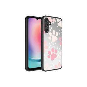 Étui miroir JoieCreatif pour Samsung Galaxy A14, coque de téléphone en silicone à motif miroir brillant avec protection de l'appareil photo - Product Image 1