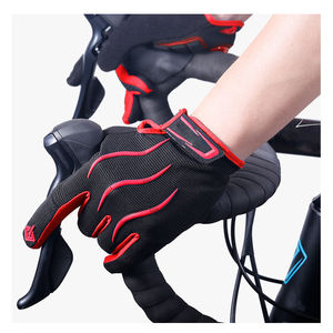 Gants de cyclisme imperméables respirants à doigts entiers, couleur personnalisable, OEM, mitaines VTT avec design rembourré antidérapant pour les sports de plein air - Product Image 2