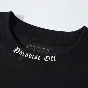 Latest Style Puff Printing <b>T</b>-<b>Shirt</b> Street Wear Custom Printed Logo Loose Fit Wholesale Price Puff Printing <b>T</b>-<b>Shirt</b> For <b>Men</b> - Product Image 3