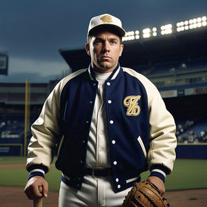 Chaqueta universitaria bordada personalizada para hombre, chaquetas de béisbol ajustadas informales, chaqueta universitaria de manga de cuero a prueba de viento - Product Image 6