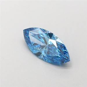 เพชร VS2สีฟ้าสดใสแฟนซี1.25ct ทำเครื่องประดับเพชรโตในแล็บหลวม - Product Image 3