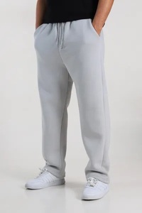 Pantalones deportivos Pantalones largos en algodón Denim Ajuste suelto con patrón recto para primavera y otoño Pantalones casuales estampados para hombres - Product Image 3