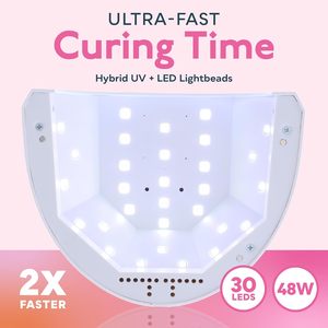 SUNone 48W Nail Salon Séchoir <span class=keywords><strong>UV</strong></span> <span class=keywords><strong>Machine</strong></span> avec 3 Minuteries Nail Gel Durcissement Rapide <span class=keywords><strong>Uv</strong></span> Led Ongles Lampe - Product Image 3