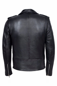 Chaqueta de béisbol universitaria de alta calidad, chaqueta universitaria con bordado personalizado para hombre con mangas de cuero - Product Image 4