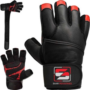 Gants de gymnastique en cuir personnalisables de vente chaude pour l'entraînement de forme physique gants de gymnastique antidérapants résistants à un prix raisonnable - Product Image 2