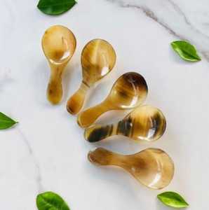 Lightweight and Durable Polished <b>Buffalo</b> <b>Horn</b> Spoon Stylish Cutlery for Dining and Parties - Product Image 1