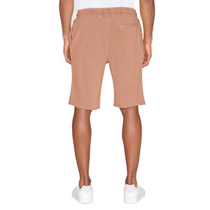 100% Cotton <b>Men's</b> Casual <b>Sweat</b> <b>Shorts</b> Comfortable High Quality Breathable Quick Dry Mid Waist Drawstring Closure Solid Knitted - Product Image 3