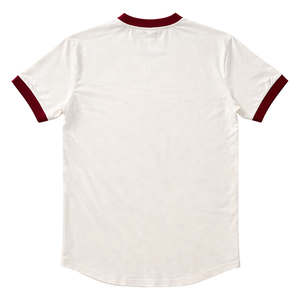 Kappa Alpha Psi Kream-Premium <b>Henley</b> Shirt True To Size Soft Cotton Blend Button Placket Embroidered Greek Letter Crest - Product Image 5