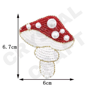 <b>Mushroom</b> Charms <b>Seed</b> Beads Cute Daily Custom Character Star Charms New Trend Style Beaded Gift <b>for</b> Girls Christian Religious - Product Image 1