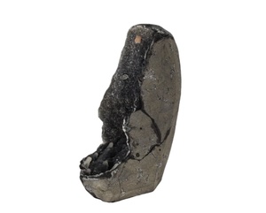 Geode de Calcedonia azul Druzy Natural de la mejor calidad, gran oferta | Geode de Calcedonia negra, piedra de cristal, ágata, pedido a granel - Product Image 1