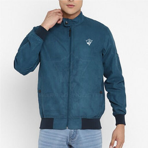 Stylish Winter Bomber <b>Jacket</b> for <b>Men</b> Front Premium Quality Fabric Eco-Friendly <b>Lightweight</b> Comfortable Fit Fashionable Travel - Product Image 1