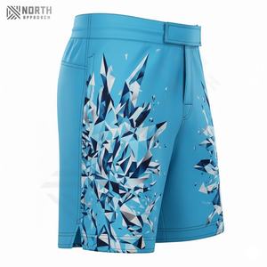 High Quality Mma <b>Shorts</b> For Men Best Selling Custom Logo Sportswear Wholesale Sublimation <b>Kick</b> <b>Boxing</b> Gear Stretch Pattern Men - Product Image 4