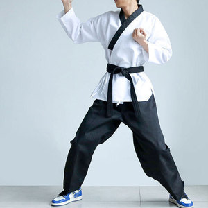 Pantalones cortos ligeros de UFC de alta calidad, uniforme de Takewndo de nuevo diseño personalizado para hombres, ropa de artes marciales, Taekwondo - Product Image 2