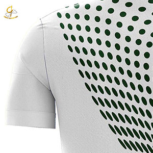 Nueva Camiseta de Fútbol Estampada, 100% Poliéster, Tejido Transpirable, con Nombre y Logotipo del Equipo Personalizados, Empaque Personalizado - Product Image 5