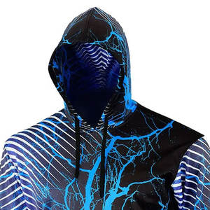 Sudadera con capucha de lana de invierno para hombre con logotipo personalizado de alta calidad 100% poliéster ligero informal patrón sólido sublimación estampado talla XS - Product Image 3