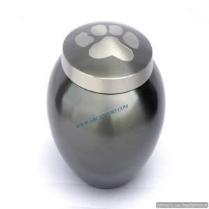 Urnas y macetas para cenizas duraderas de Metal chapado en oro y gris, macetas decorativas de ataúd funerario hechas a mano, precio asequible - Product Image 6