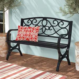 ม้านั่งกลางแจ้งโลหะต้อนรับอย่างสร้างสรรค์สำหรับบ้านเก้าอี้เฟอร์นิเจอร์นั่งกลางแจ้งสถานที่ทั่วไปสวนลานทำในอินเดีย - Product Image 5