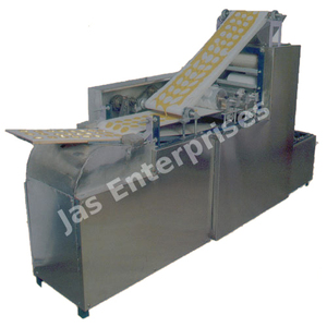 Machine automatique à tortillas et pani puri en acier inoxydable, presse à farine électrique - Product Image 1